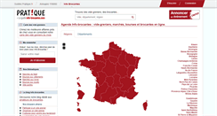 Desktop Screenshot of info-brocantes.com
